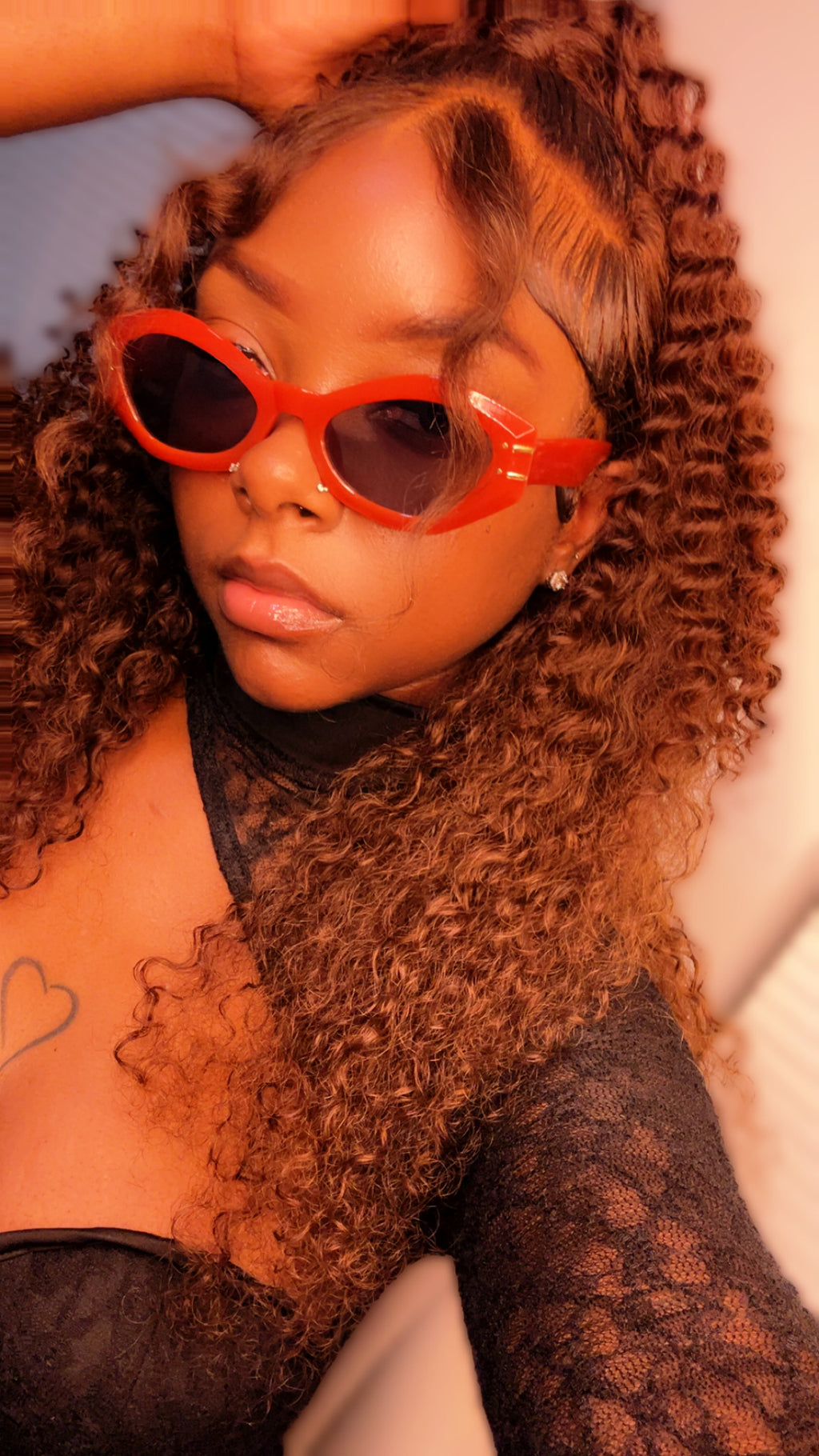 Sunglasses - red 01