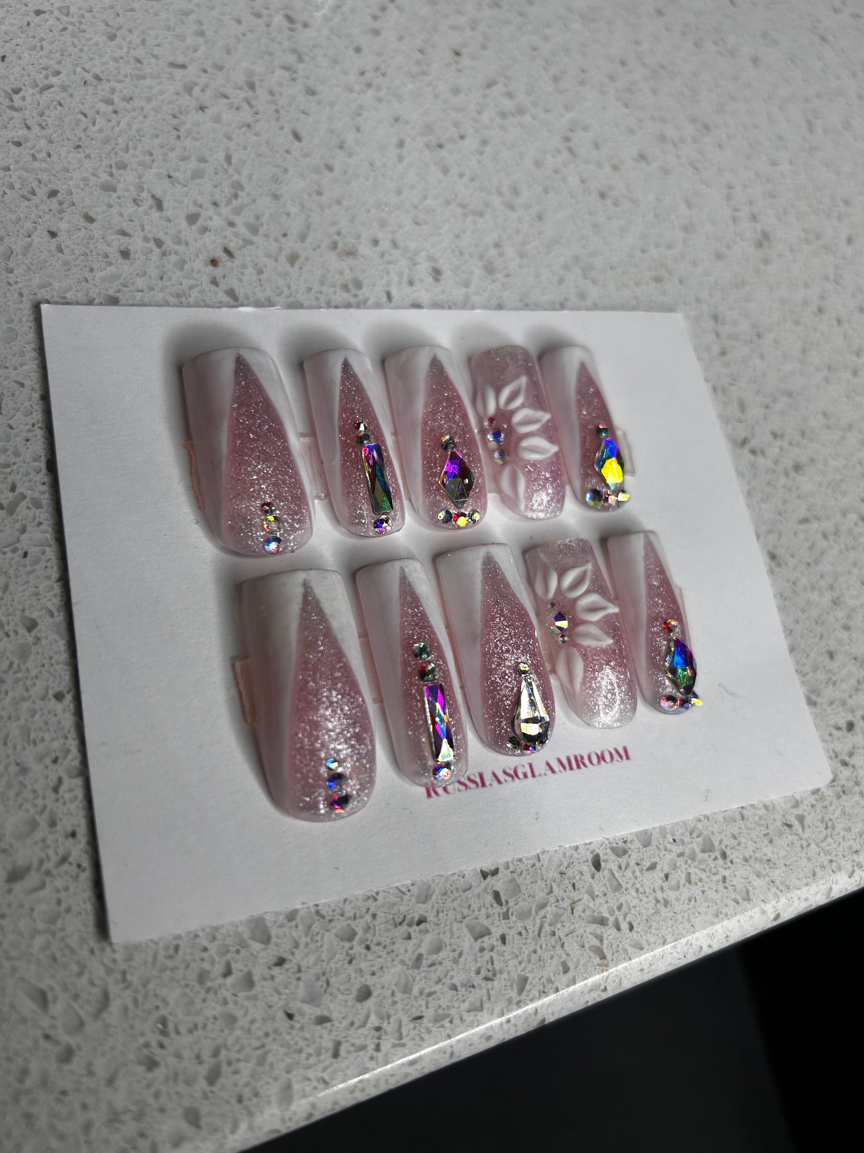 French Tip Press On nails