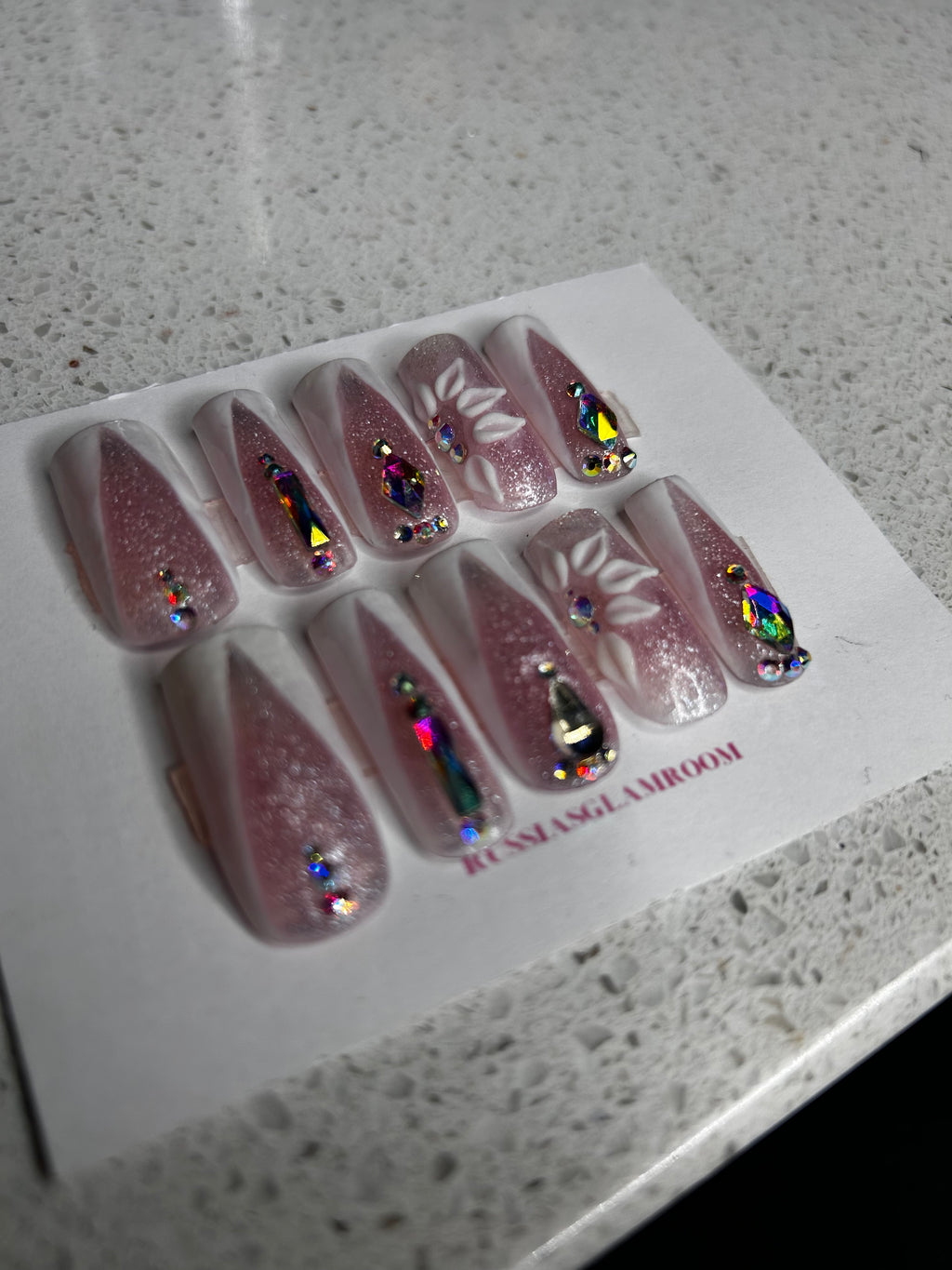 French Tip Press On nails